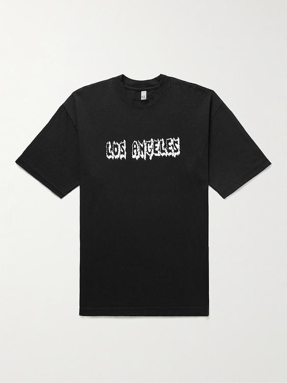 Print black t-shirt from Throwing Fits