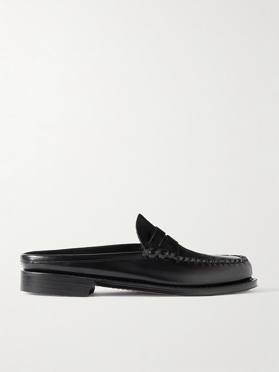 Black loafers from G.H. Bass