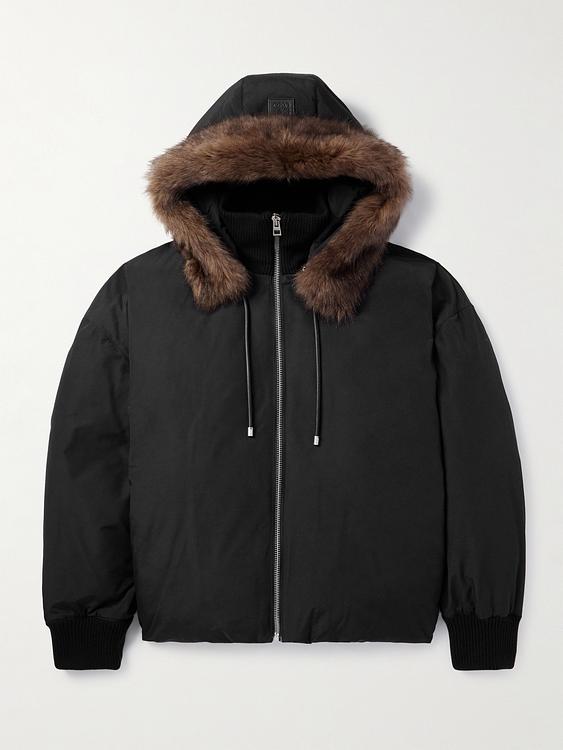 Black casual jacket from Loewe