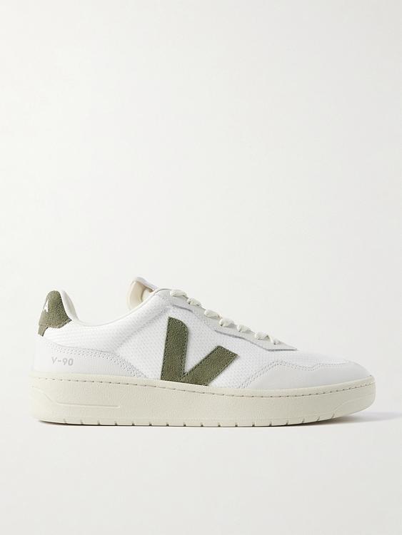 White sneakers from Veja