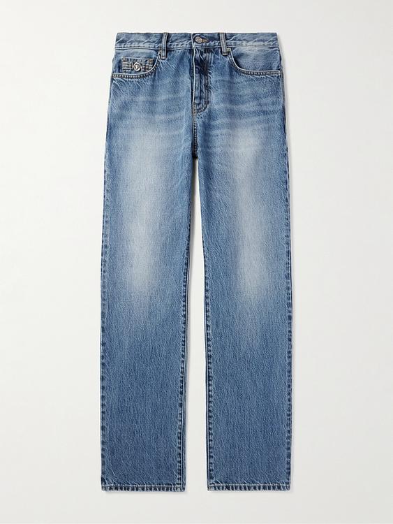 Blue jeans from Versace