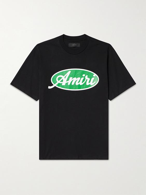 Print black t-shirt from Amiri