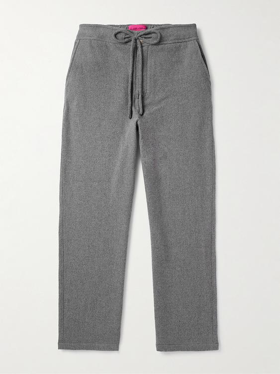 Grey sweatpants from The Elder Statesman