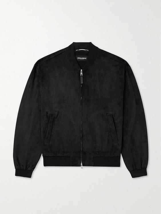 Black bomber jacket from Dolce&Gabbana