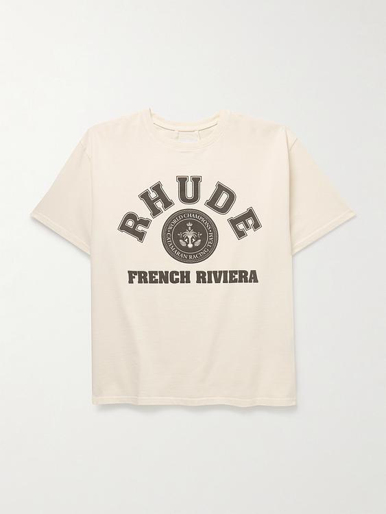 Print white t-shirt from Rhude