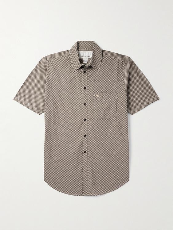 Grey short sleeve shirt from RRL