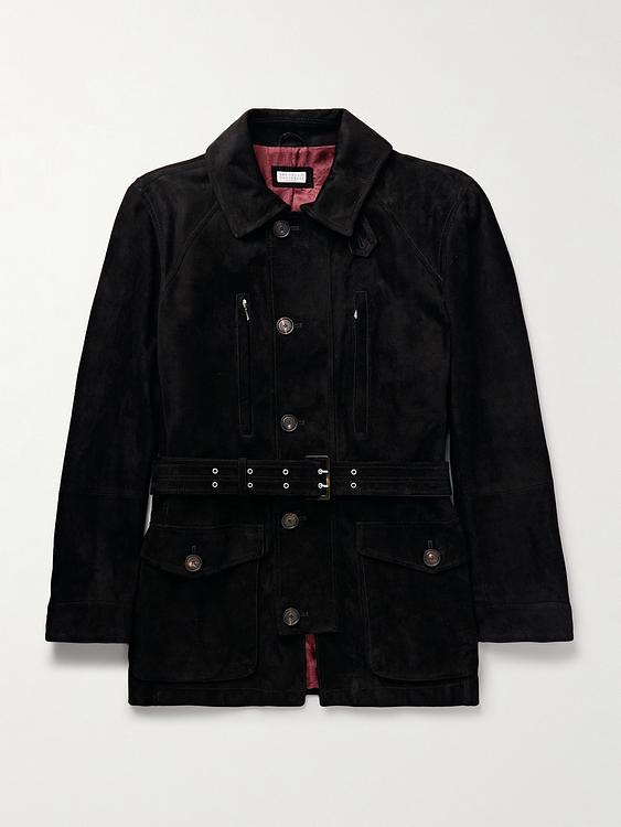 Black casual jacket from Brunello Cucinelli