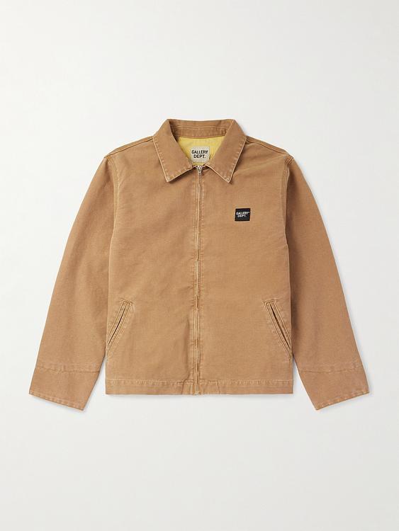 Taupe casual jacket from Gallery Dept.
