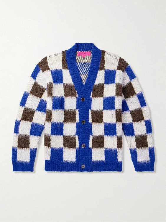 Striped multicolor cardigan from The Elder Statesman