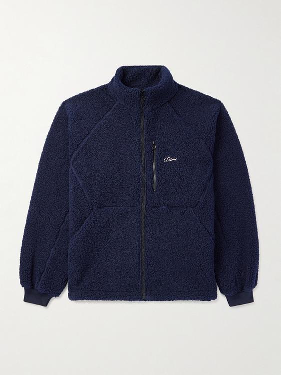 Dark blue fleece jacket from DIME
