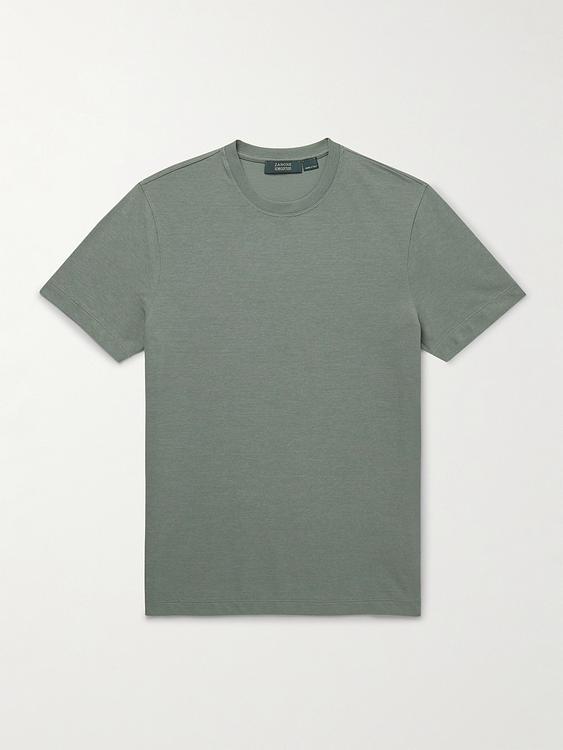 Grey t-shirt from Incotex