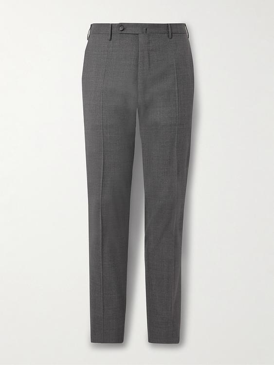 Dark grey chinos from Incotex