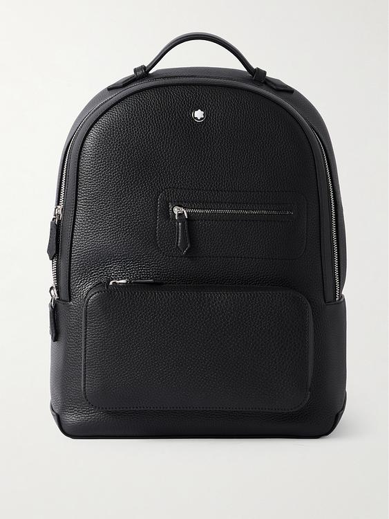 Black backpack from Montblanc