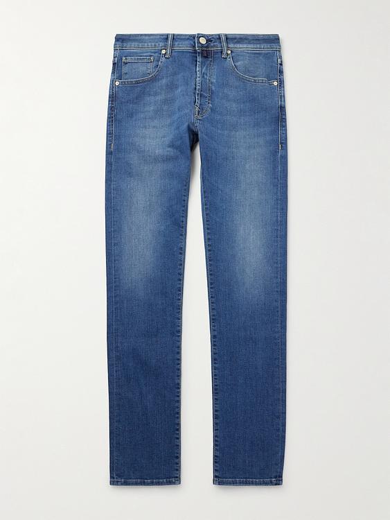 Dark blue jeans from Incotex