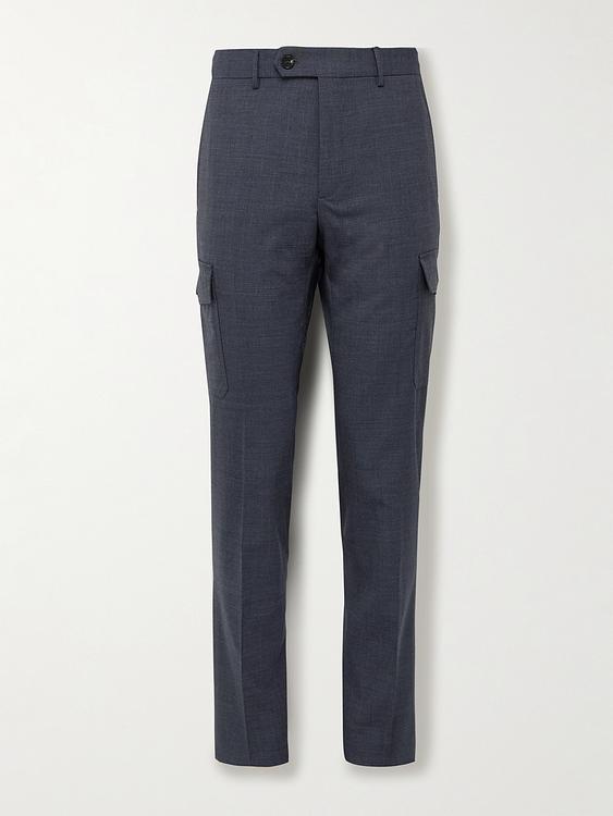Dark grey chinos from Incotex