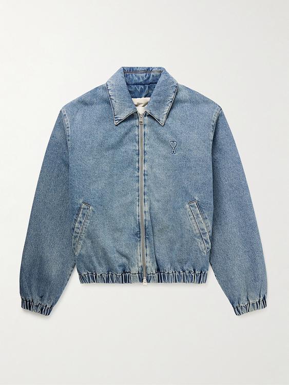 Blue denim jacket from Ami Paris