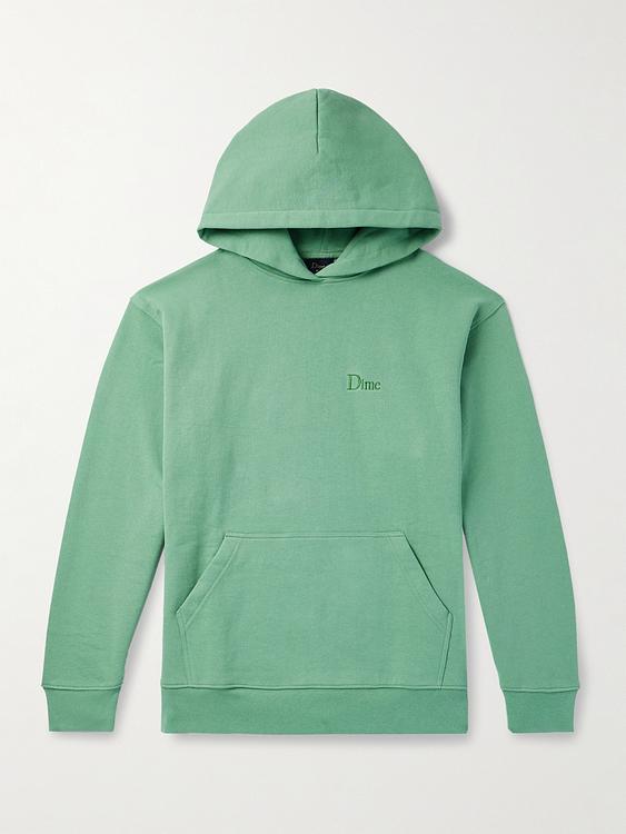 Teal hooded sweatshirt from DIME