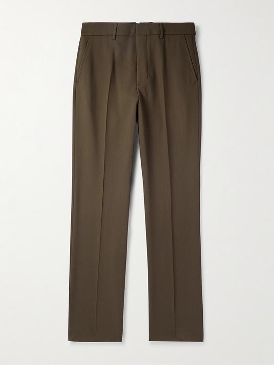 Dark green formal trousers from Ami Paris