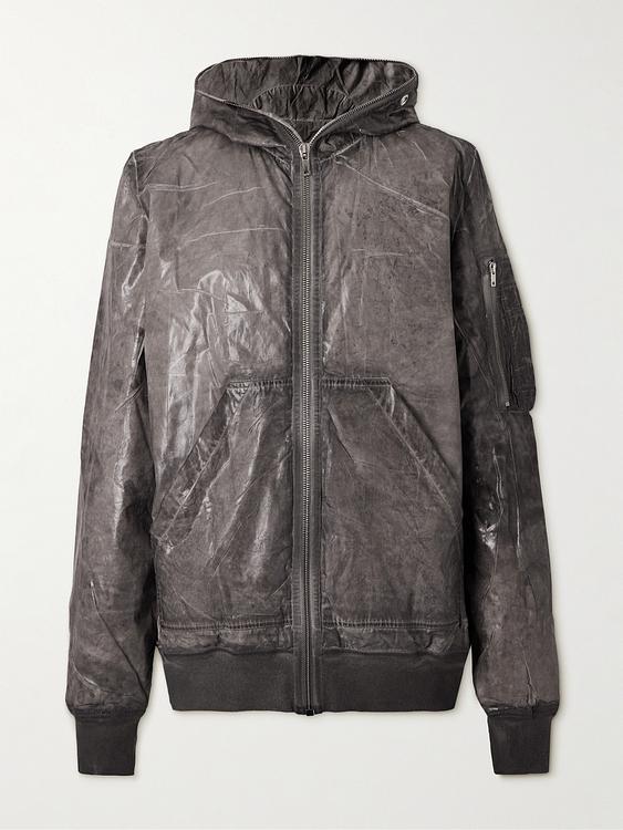 Dark brown casual jacket from Drkshdw By Rick Owens