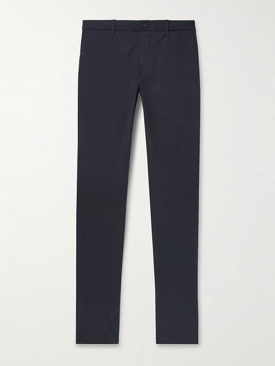 Dark grey chinos from Incotex