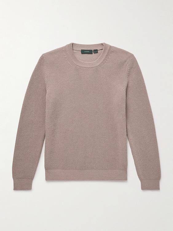 Grey sweater from Incotex