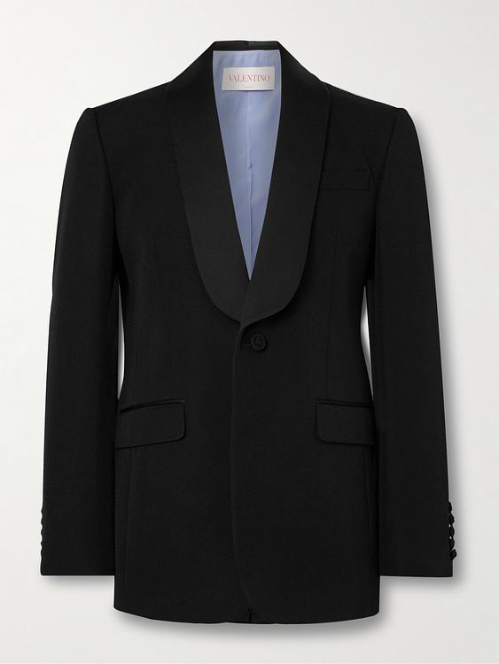 Black tuxedo jacket from Valentino Garavani
