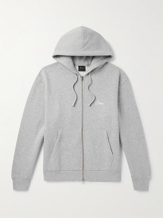 Grey hooded sweatshirt from DIME