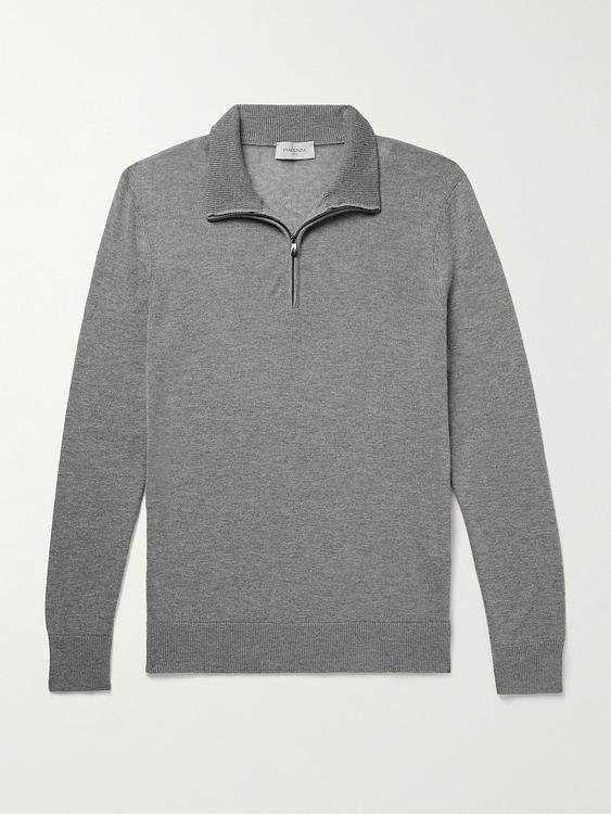 Grey half-zip from Piacenza 1733