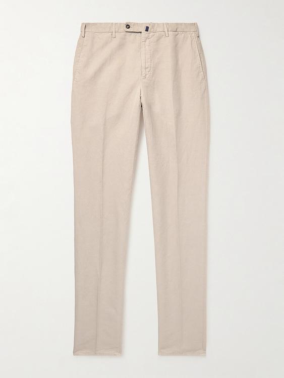Beige chinos from Incotex