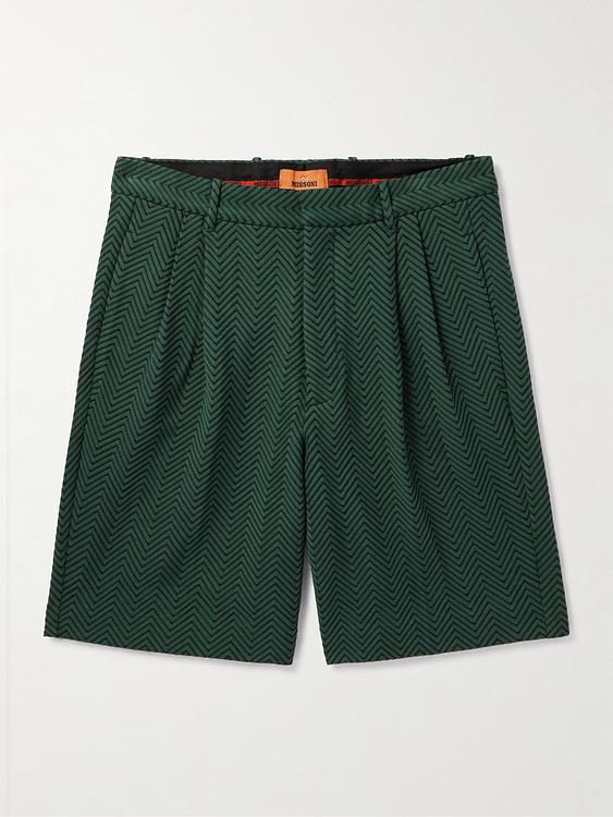 Dark green boxer shorts from Missoni