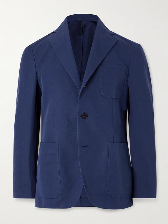 Dark blue suit jacket from Incotex