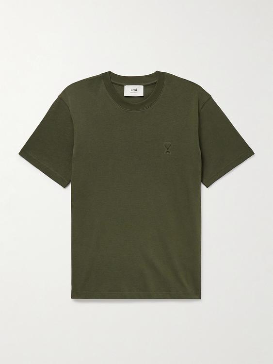 Dark green t-shirt from Ami Paris