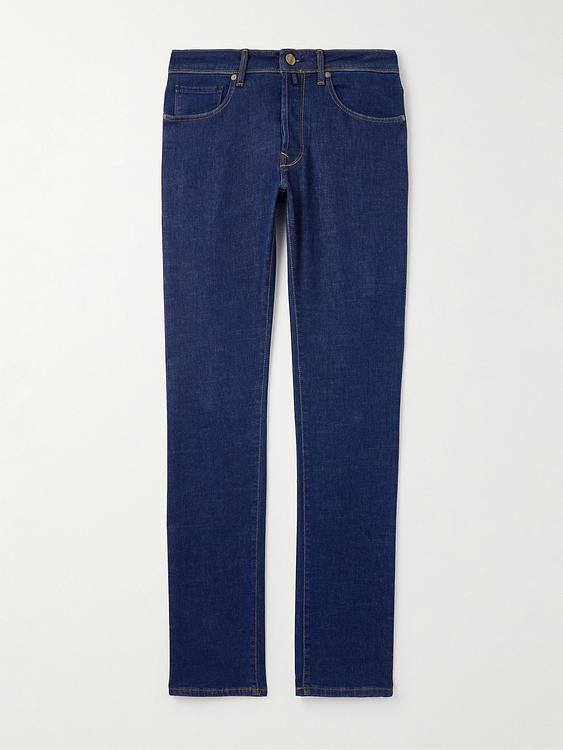 Dark blue jeans from Incotex