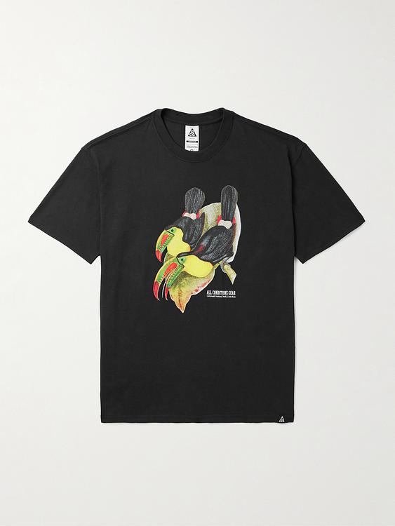 Print black t-shirt from Nike