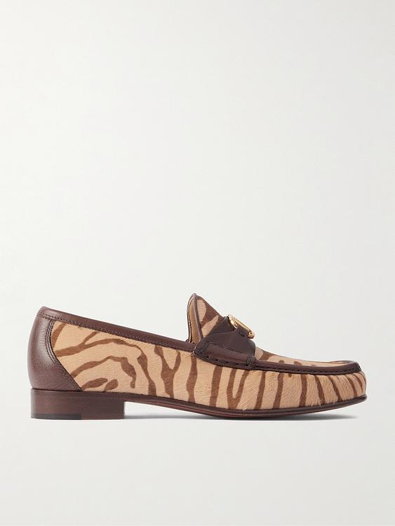 Dark brown loafers from Valentino Garavani