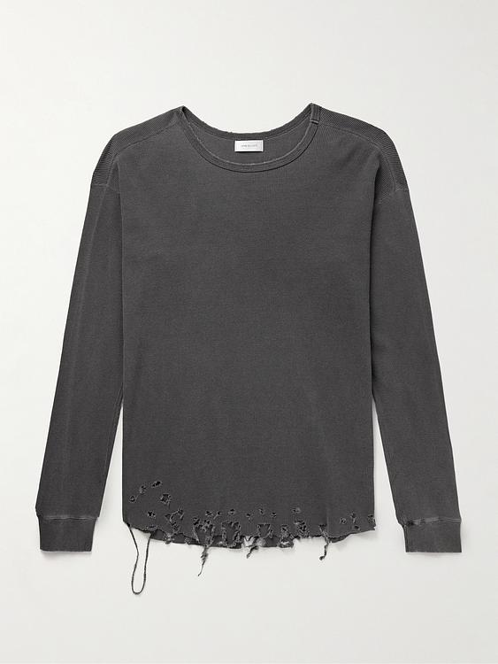Dark grey long sleeve t-shirt from John Elliott