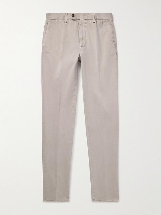 Beige chinos from Incotex
