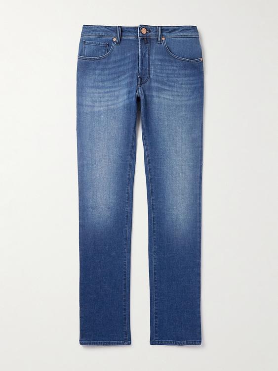 Dark blue jeans from Incotex