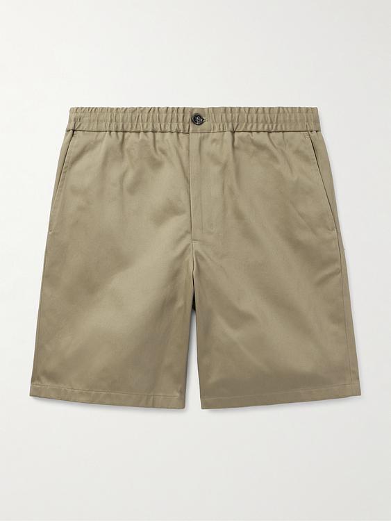 Taupe chino shorts from Ami Paris