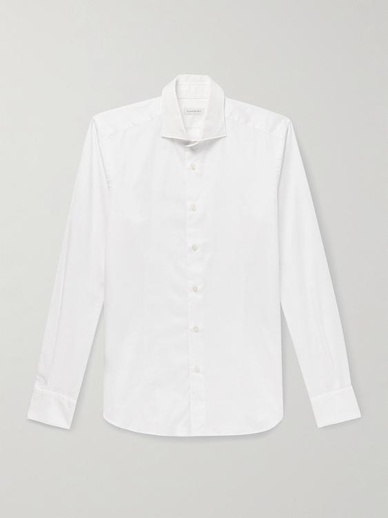 White casual shirt from Incotex