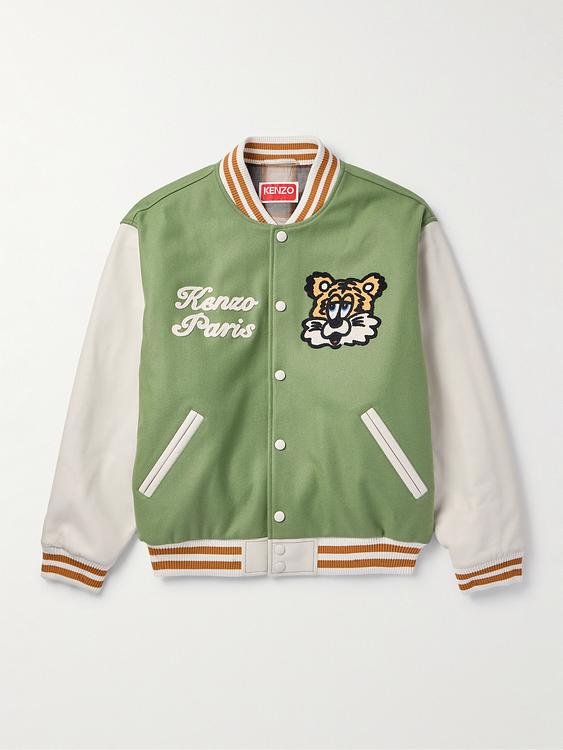 Green casual jacket from Kenzo