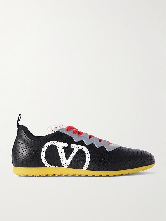 Print black sneakers from Valentino Garavani