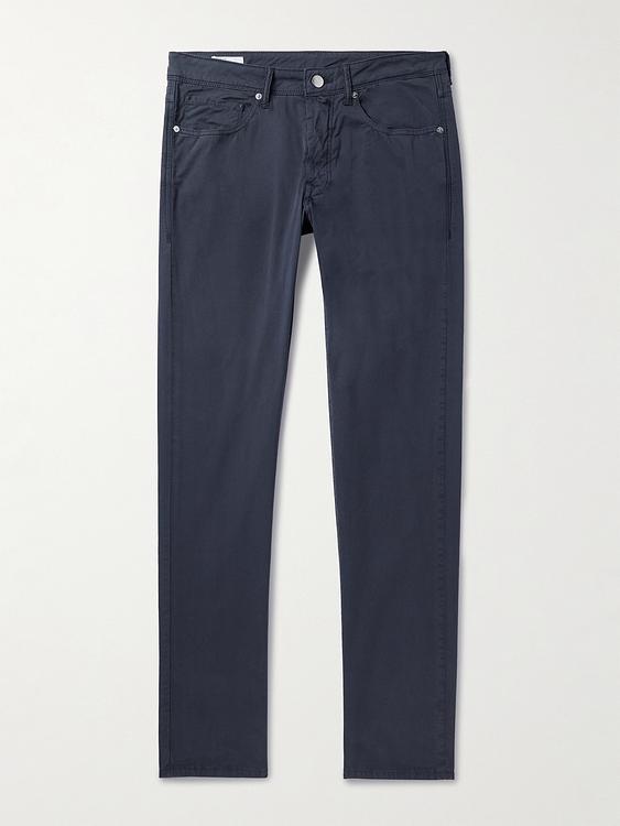 Dark grey chinos from Incotex