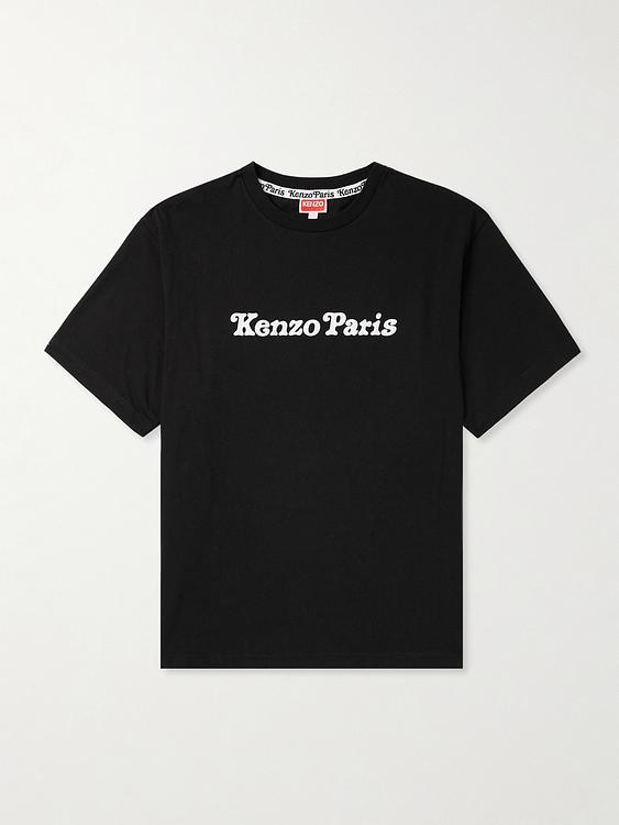 Print black t-shirt from Kenzo