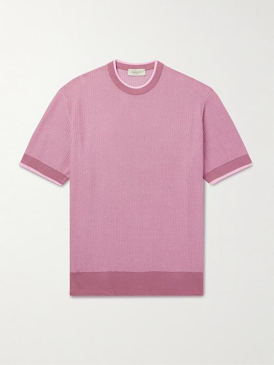 Light purple t-shirt from Piacenza 1733