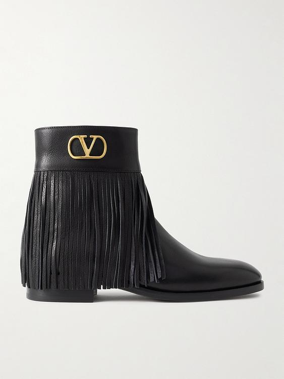 Black chelsea boots from Valentino Garavani