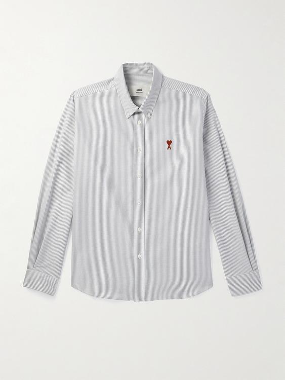 Grey casual shirt from Ami Paris