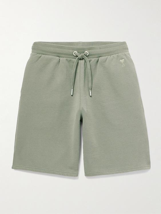 Grey sweatshorts from Ami Paris