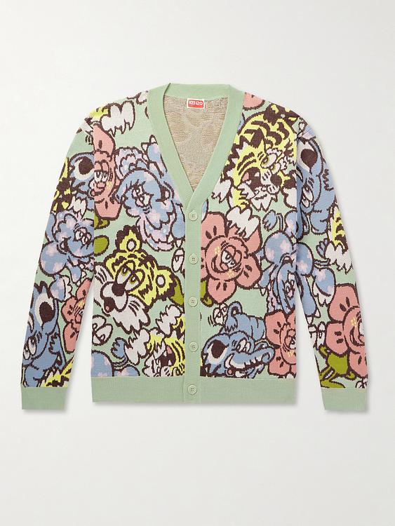 Beige cardigan from Kenzo