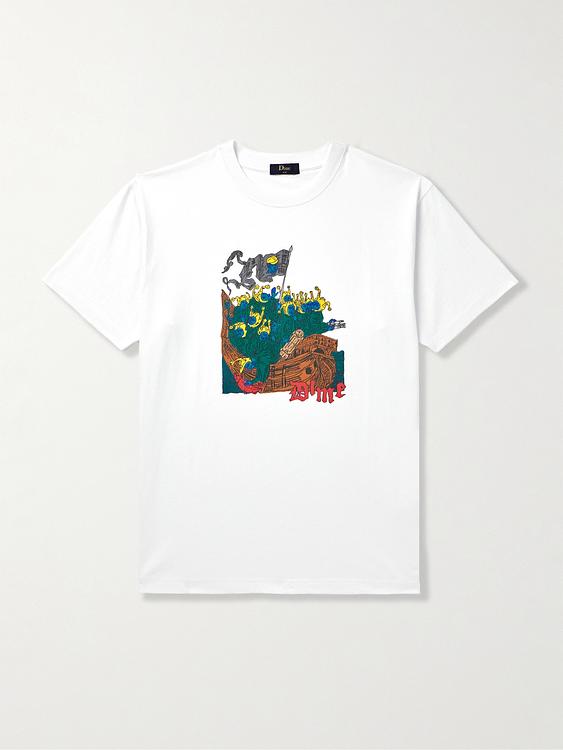 Print white t-shirt from DIME